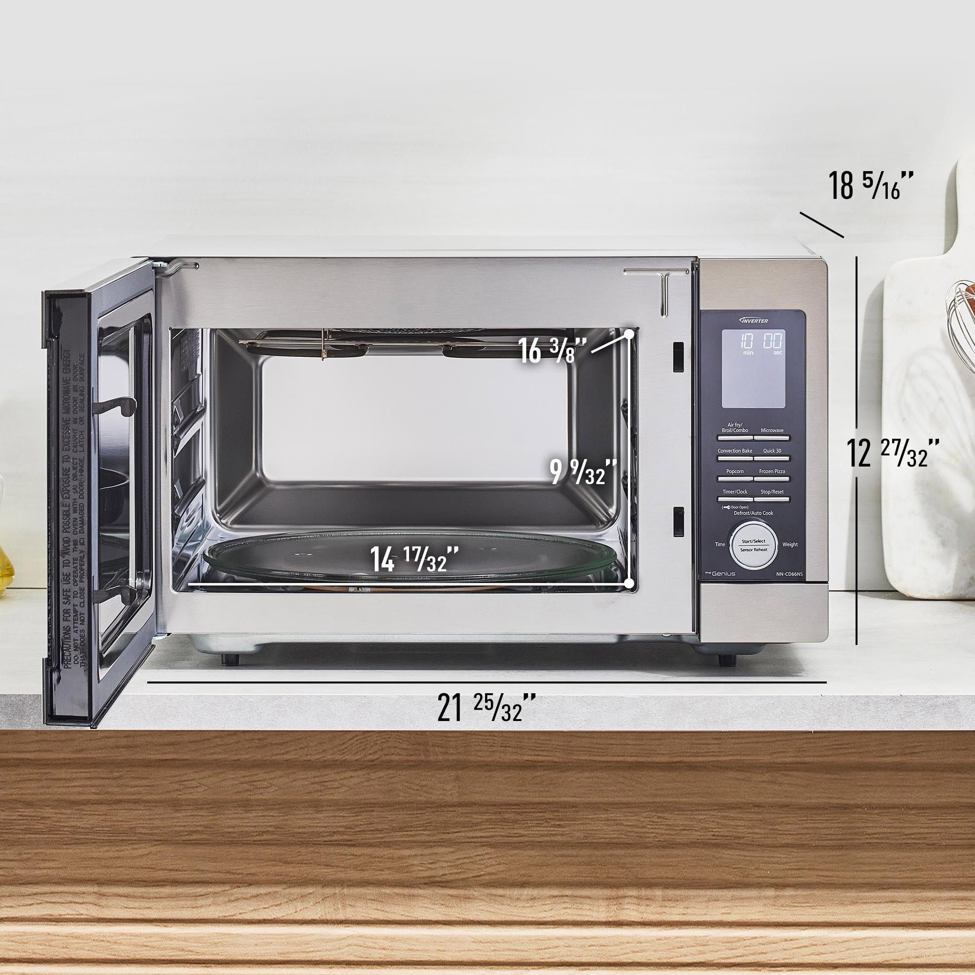 Panasonic 1.3 cu. ft. 4-in-1 Countertop Microwave | Costco
