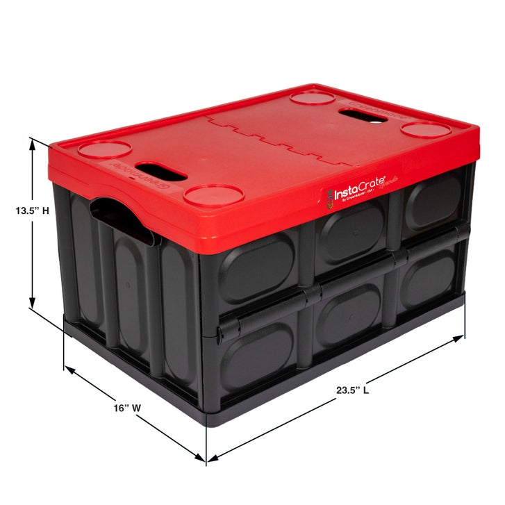 Greenmade InstaCrate Grande 16 Gallon Collapsible Storage Crate