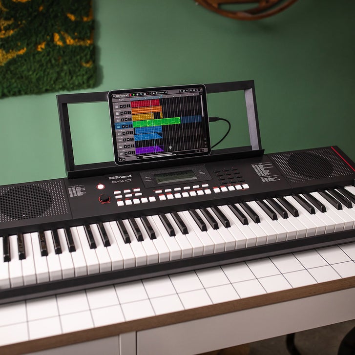 ほぼ未使用　Roland E-X10 Arranger Keyboard Roland E-X10 Arranger Keyboard with Music Rest and Power Adapter