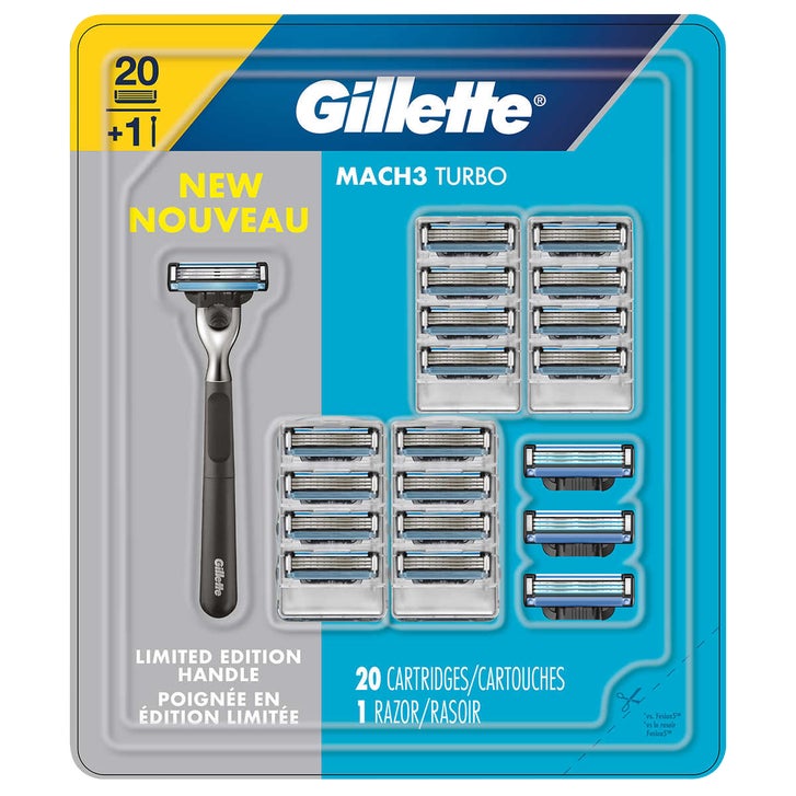 Gillette Mach3 Turbo Men's Limited Edition Razor | Costco