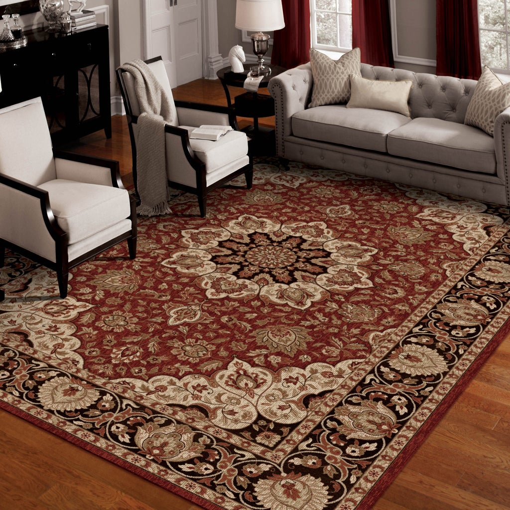 Orian Rugs Dasan Red Indoor Area Rug | Costco