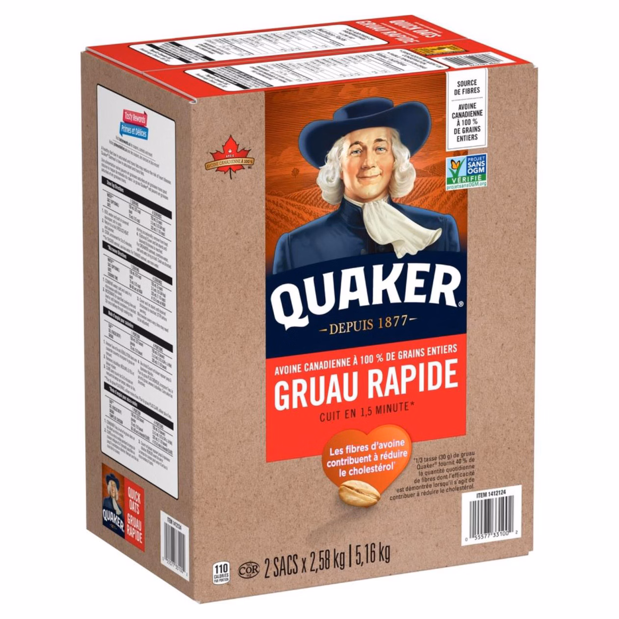 Gruau rapide Quaker
