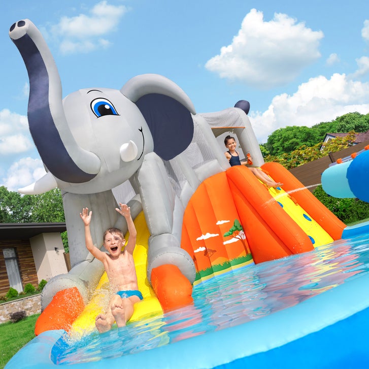 H2OGO!® Elephantastic Kids Inflatable Mega Water Park | Costco