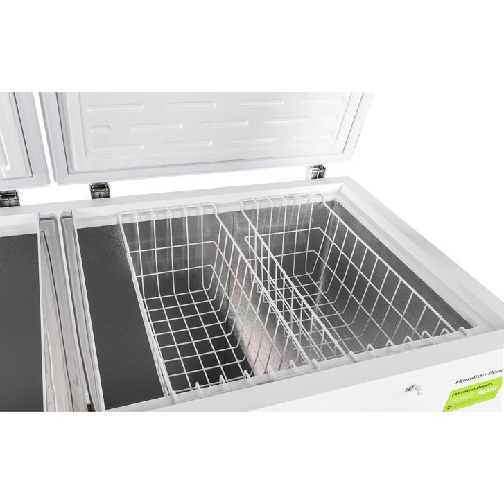 Hamilton Beach Garage Ready Chest Freezer with Double Door Lid, 21