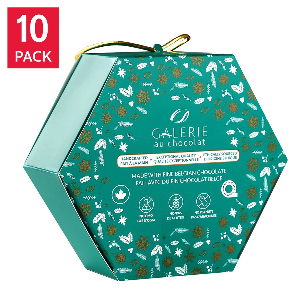 Galerie au Chocolat, Holiday Wreath Ornaments, 10 × 100 g | Costco