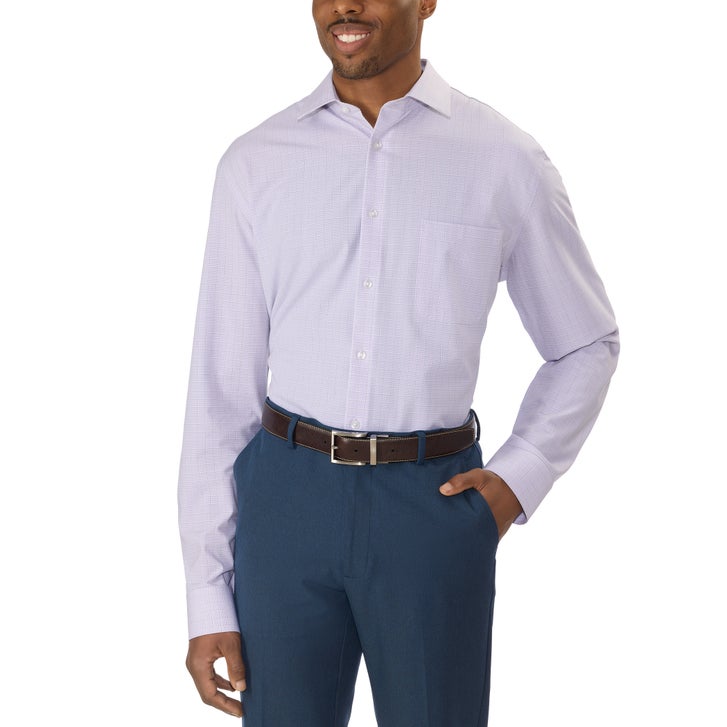 ck dress shirts Calvin Klein Men's Non Iron Slim Fit Herringbone French Cuff Shirt Shirt, Blue, 14.5" Neck 32"-33" Sleeve (Small) : Clothing, Shoes & Jewelry Made with advanced moisture Calvin Klein Men's Slim Fit