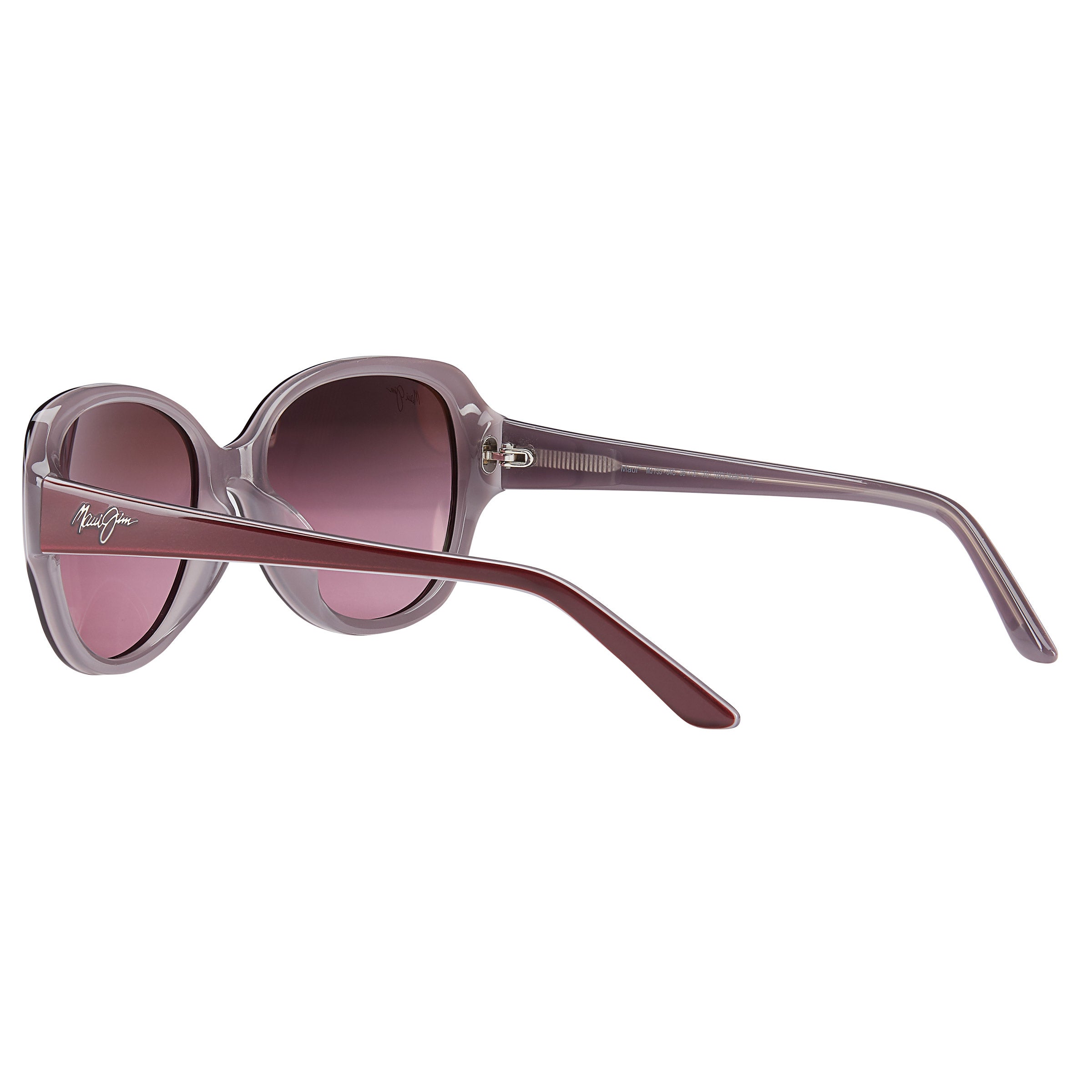 Maui Jim Swept Away RS733-04C Ruby with Mauve Interior Polarized