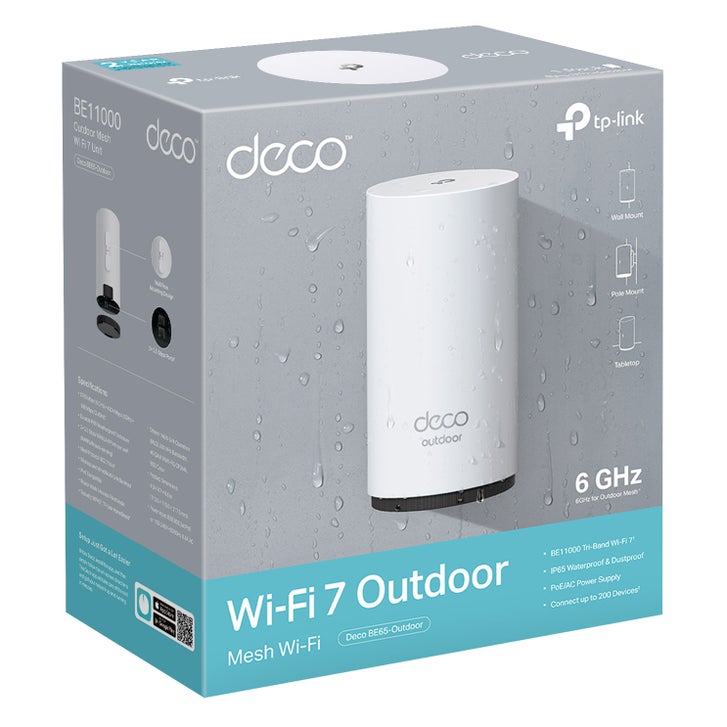 TP-Link Deco 7 Pro BE11000 Weatherproof Outdoor Tri-Band Wi-Fi 7