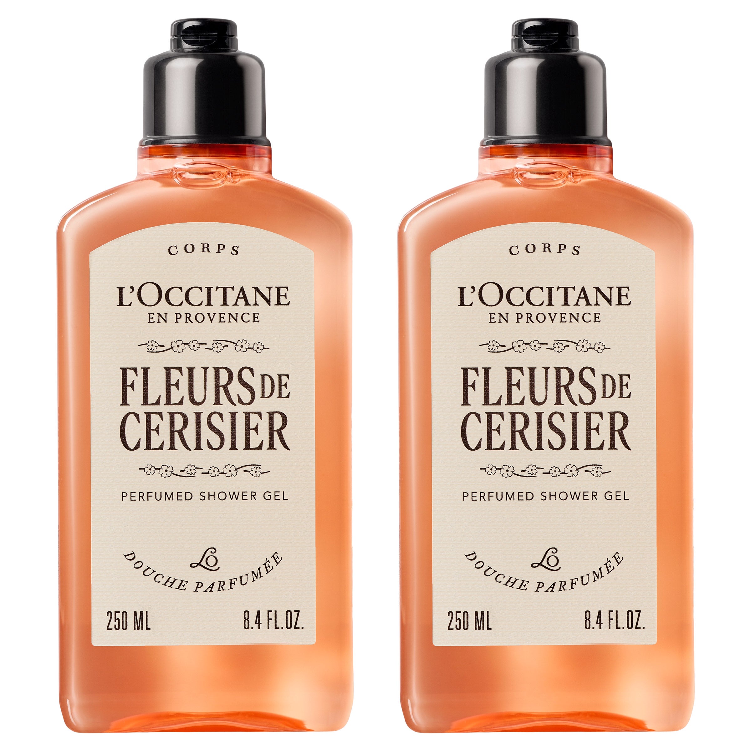 L'Occitane Fleurs De Cerisier Perfumed Shower Gel, 8.4 fl oz, 2