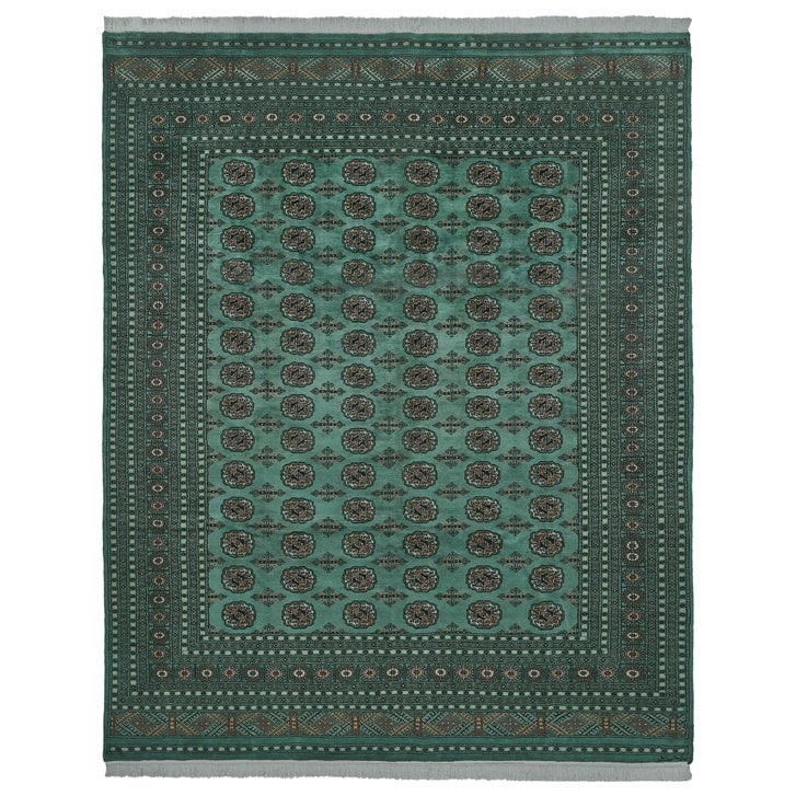 Pakistani Hand Knotted Rug Collection, Classic Bukhara Donegal