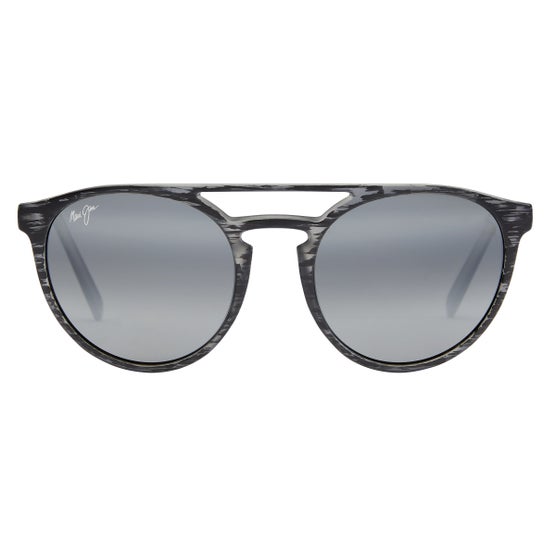Maui Jim Ah Dang 781-11MS Matte Grey Stripe Neutral Grey