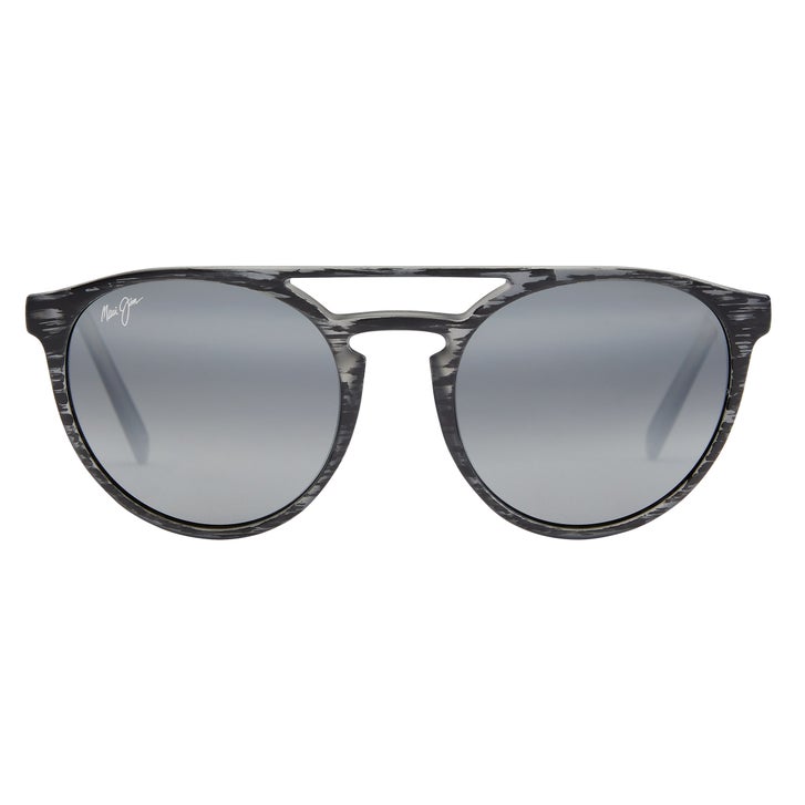 Maui Jim Ah Dang 781-11MS Matte Grey Stripe Neutral Grey