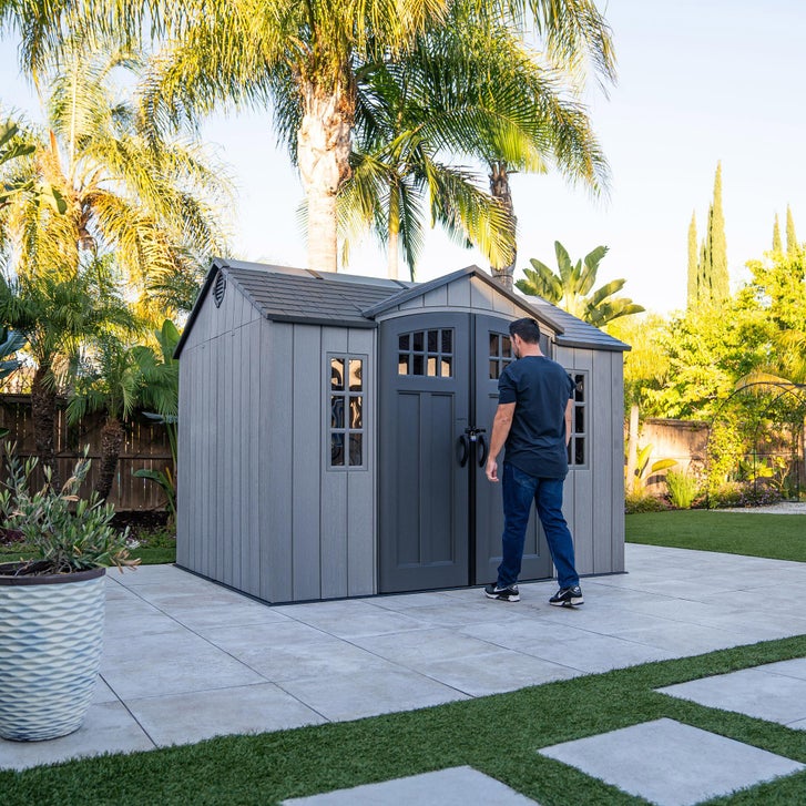 Lifetime 10' x 8' Outdoor Storage Shed | Costco