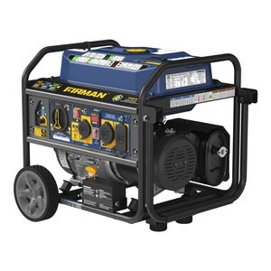 Firman 6,300 W Running / 7,850 W Peak Tri-Fuel Generator with Electric Start and CO Alert