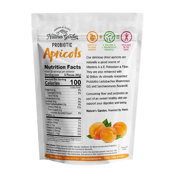 Nature's Garden Probiotic Dried Apricots, 40 oz | Costco