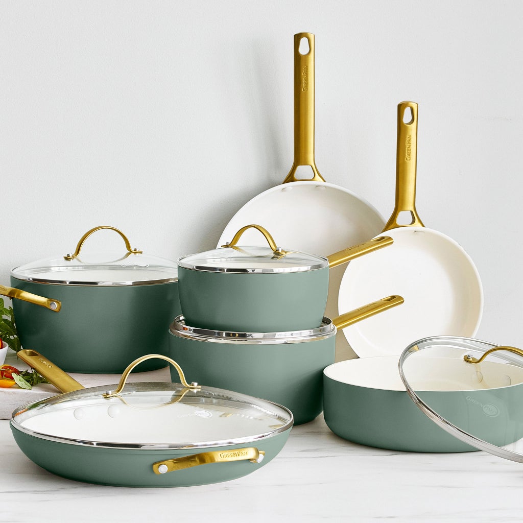 GreenPan Reserve 12-piece Cookware Set | Costco