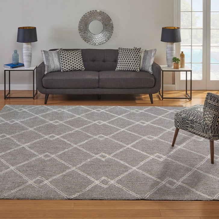 Soft Step Shag, Tongva Light Gray | Costco