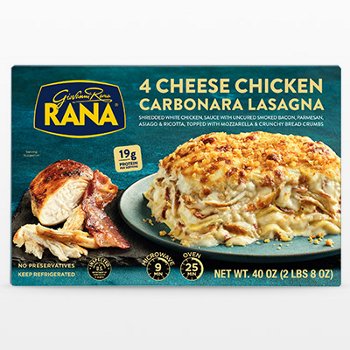 Rana 4 Cheese Chicken Carbonara Lasagna, 40 oz