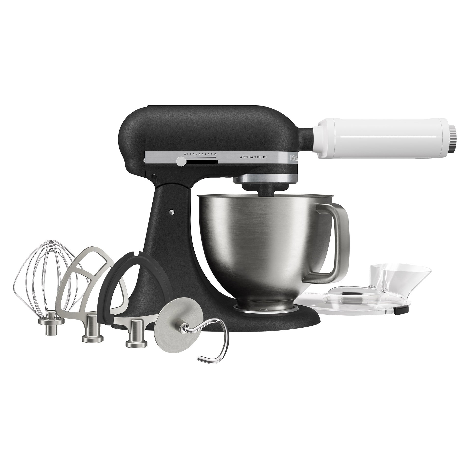 KitchenAid Artisan Plus 5-Quart Tilt-Head Stand Mixer with 3-in-1 Pasta Attachment