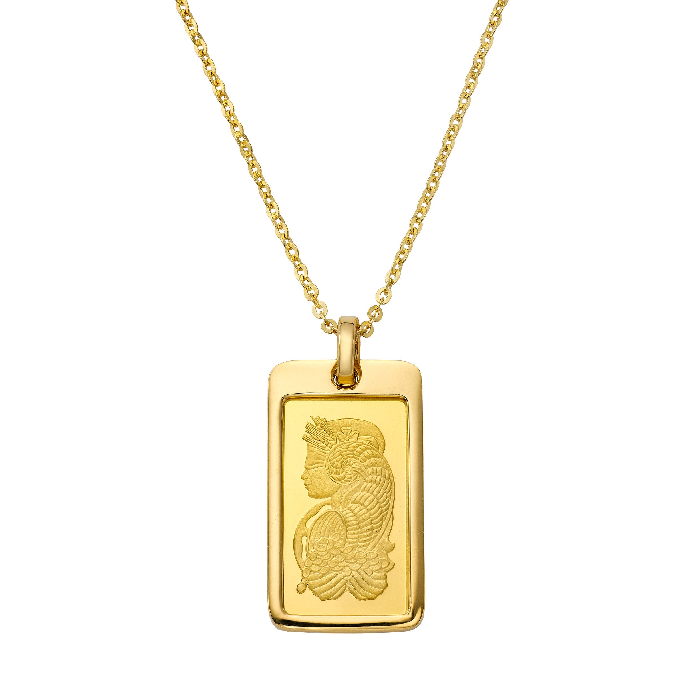 5 Gram Pure Gold Bar PAMP Suisse Lady Fortuna with 18kt Yellow