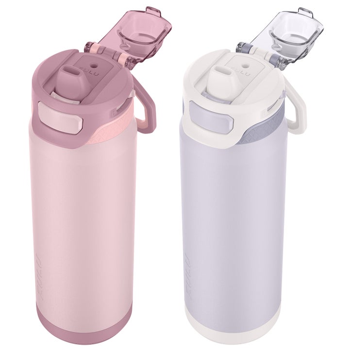 ZULU Powerfill Pro 24 oz. Stainless Steel Water Bottle, 2-pack