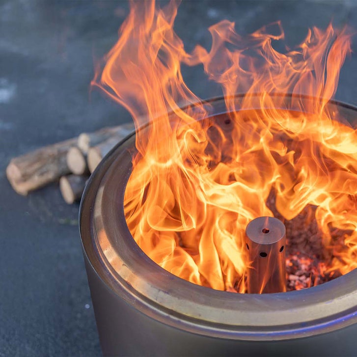 Redfire Volcano Fire Pit in Stainless Steel Finish | Costco