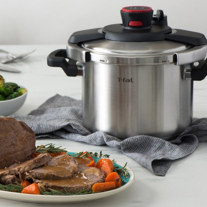T-fal Clipso 8-quart Stainless Steel Stovetop Pressure Cooker | Costco