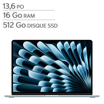 Apple MacBook Air 13.6 in., Apple M5 Chip - 16 GB RAM, 512 GB SSD
