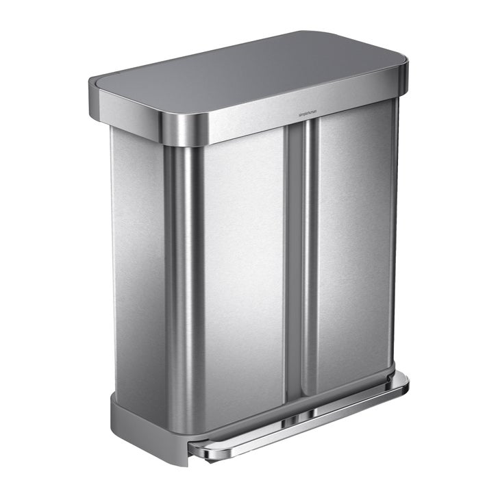 Simplehuman 58L Dual Compartment Step Can | Costco