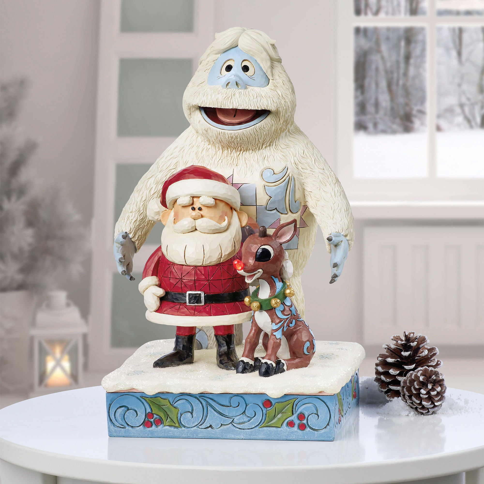 31.75 cm (12.50 in.) Holiday - Rudolph, Bumble and Santa by Jim