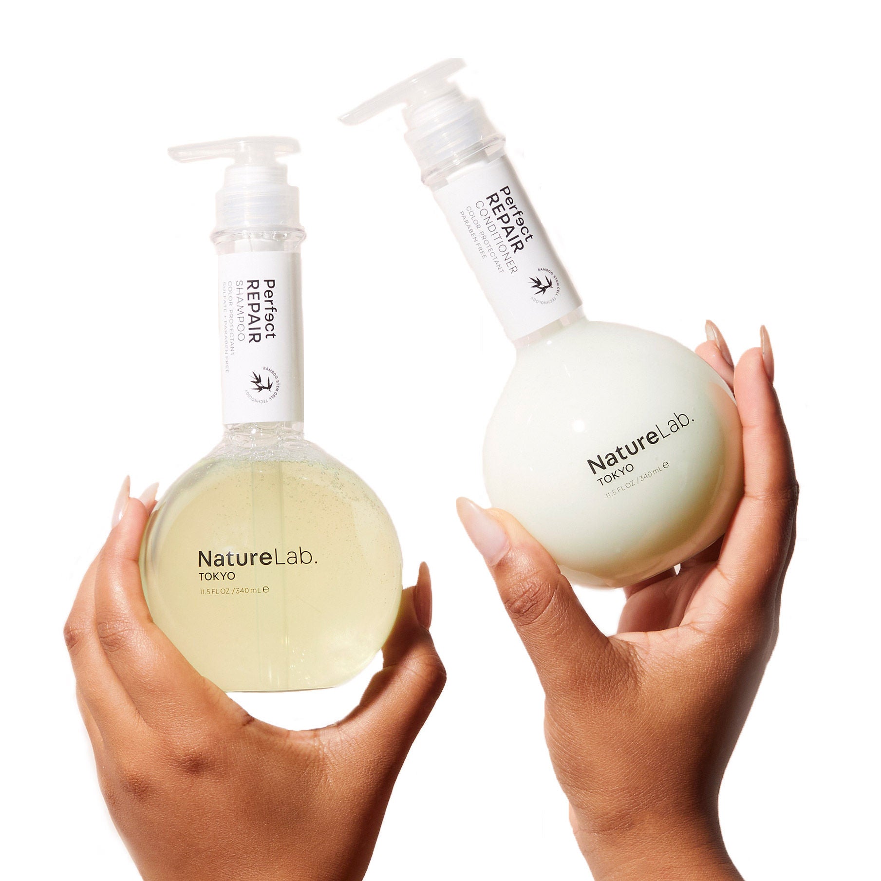 NatureLab TOKYO Perfect Repair Shampoo and Conditioner Set, 11.5