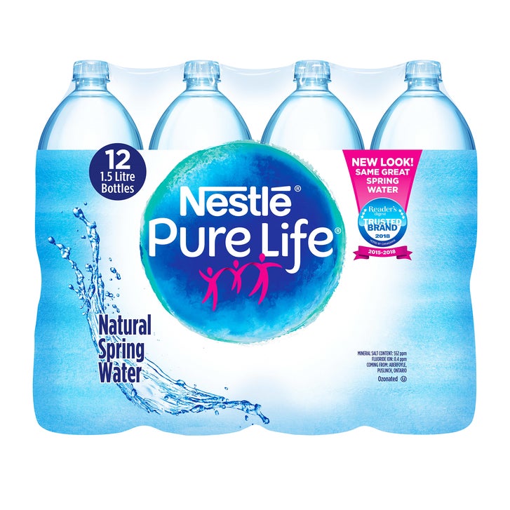 Nestlé Pure Life Spring Water, 12 × 1.5 L | Costco