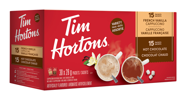 Tim Hortons Hot Chocolate, 30 x 28 g | Costco