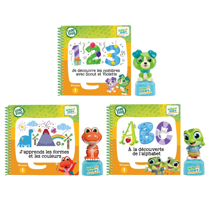 LeapStart Reading Buddies Get Ready for Preschool - 3 Book & Buddy