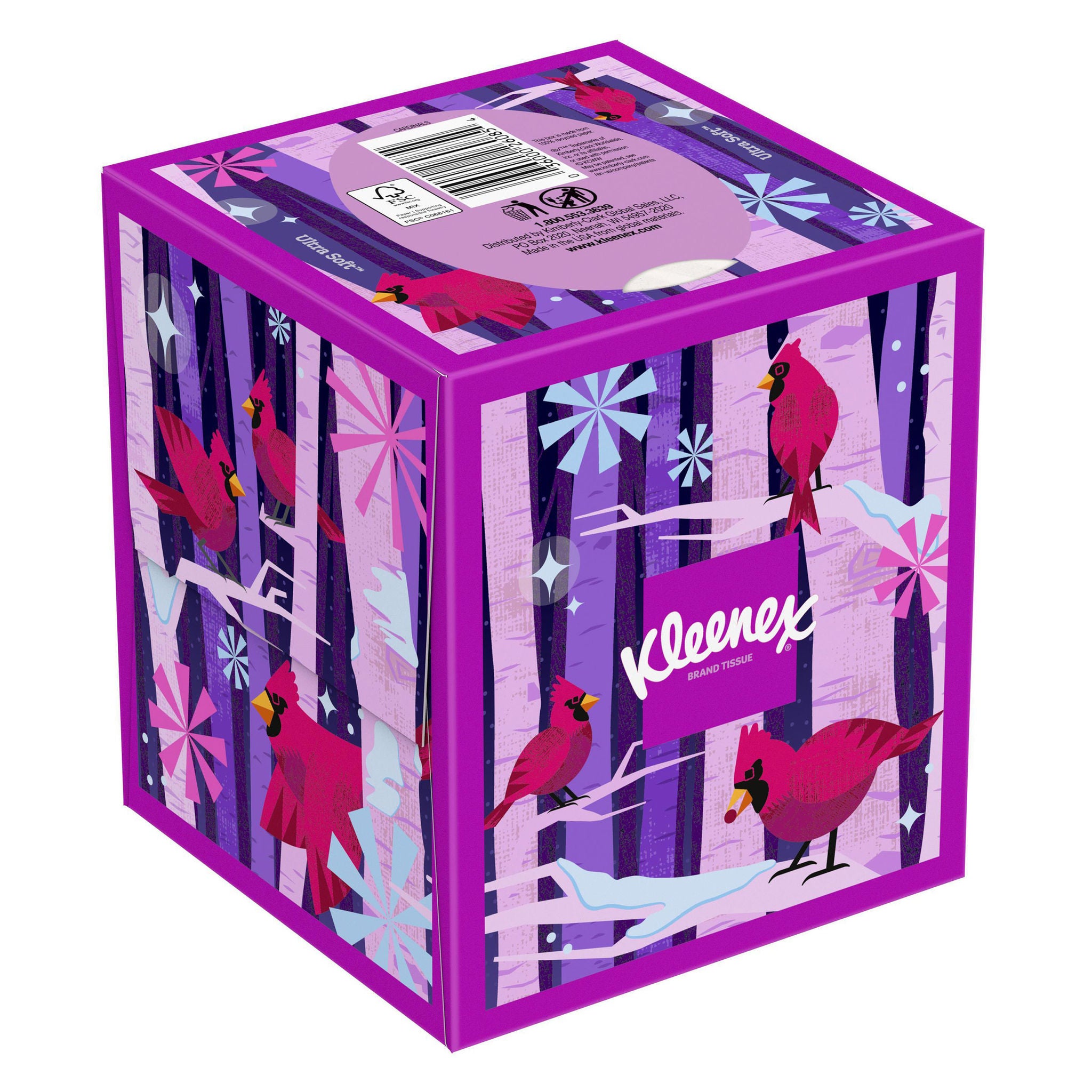 Kleenex Ultra Soft Facial Tissue, 3-Ply, 85-count, 12-pack | Costco