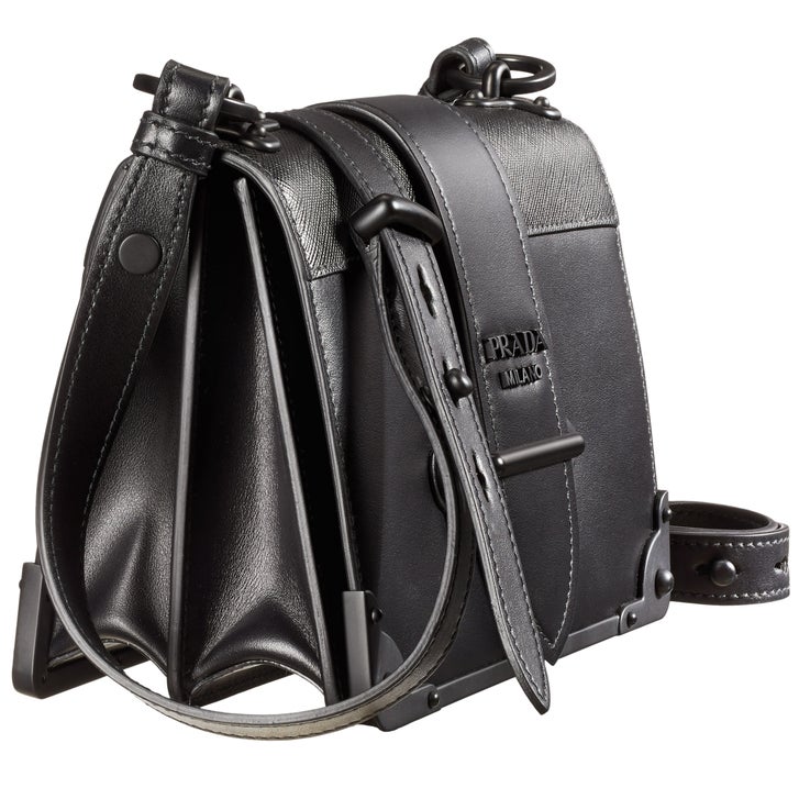 Prada Cahier Shoulder Bag, Black | Costco