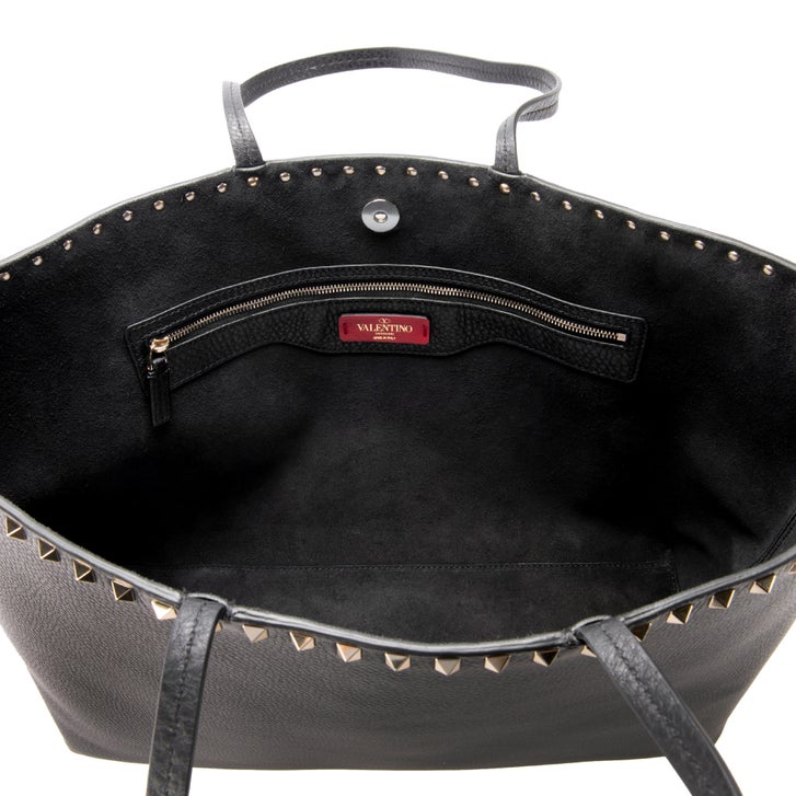 Valentino Rockstud Shopping Bag, Black | Costco