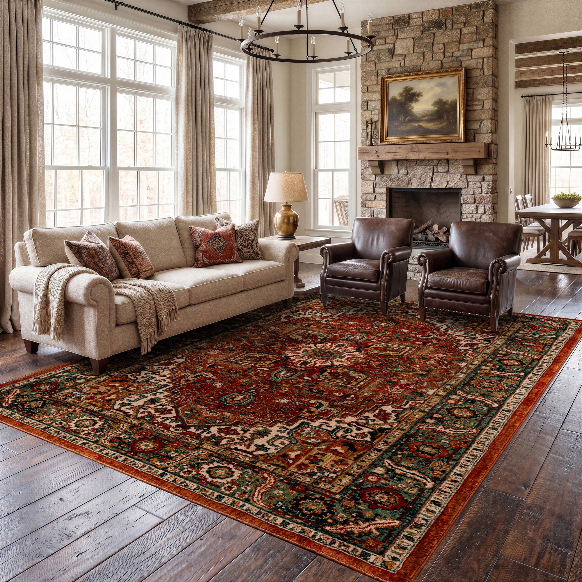 Mohawk Home Spice Market Area Rug, Saffron Spice, 9' x 13' | Costco