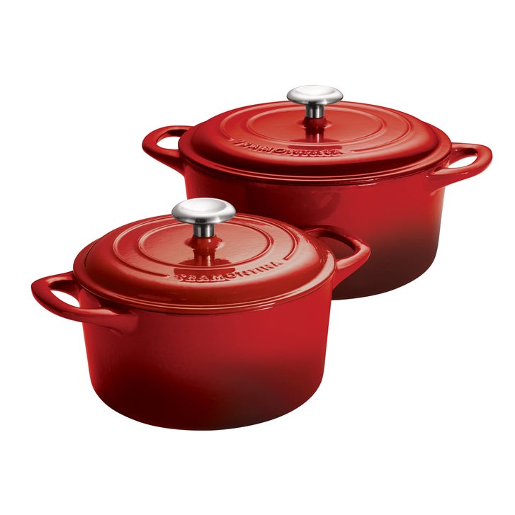 トラモンターナ　鍋　コストコ Tramontina Enameled Cast Iron Dutch Oven, 2-pack | Costco