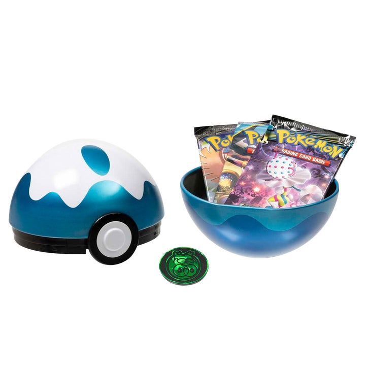 pokemon ball booster pack TCG: Great Tin Whats inside a Pokeball Pokmon TCG Pok Ball Tin