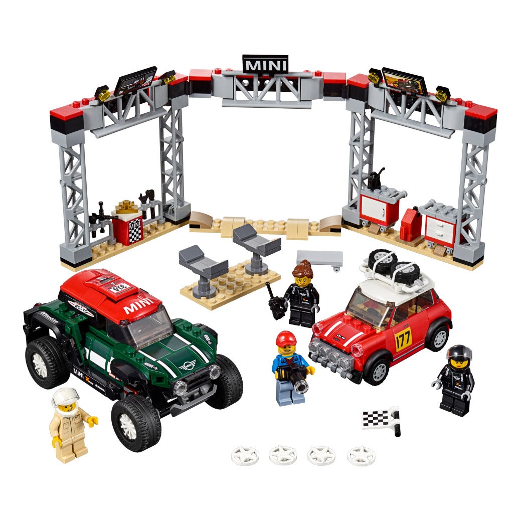 LEGO Speed Champions 1967 Mini Cooper S Rally and 2018 MINI John