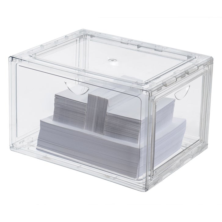 Stackable Shoebox & Organizer, 4-pack | Costco