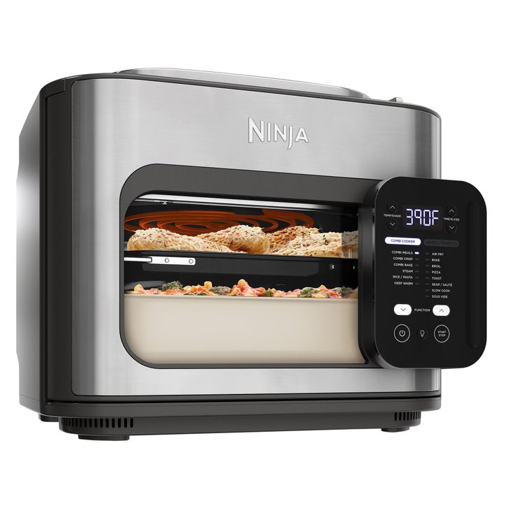 Ninja Combi All-in-One Multicooker, Oven, and Air Fryer, Glass Lid