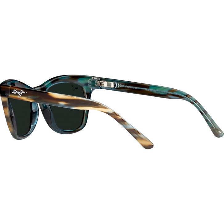 Maui Jim Sweet Leilani 722-63 Brown Aquamarine Polarized