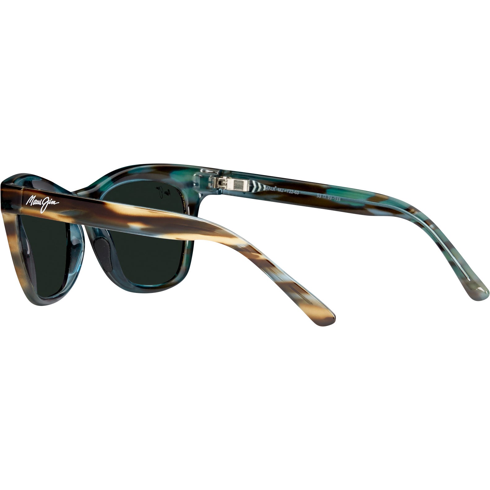 Maui Jim Sweet Leilani 722-63 Brown Aquamarine Polarized