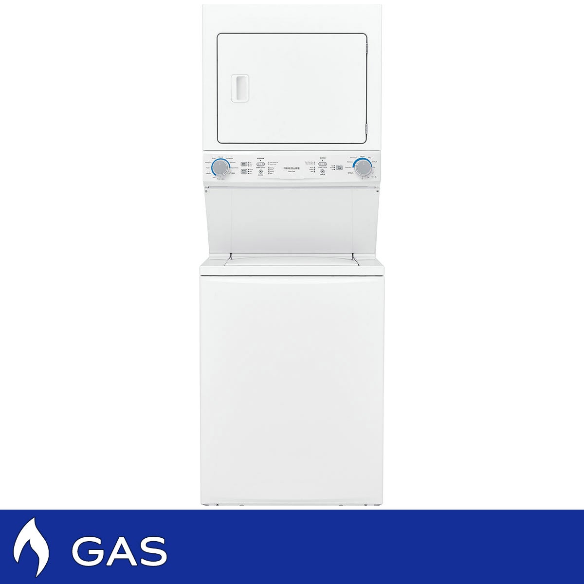 Frigidaire GAS Washer/Dryer Laundry Center 3.9 cu. ft Washer and 5.5 cu. ft. Dryer