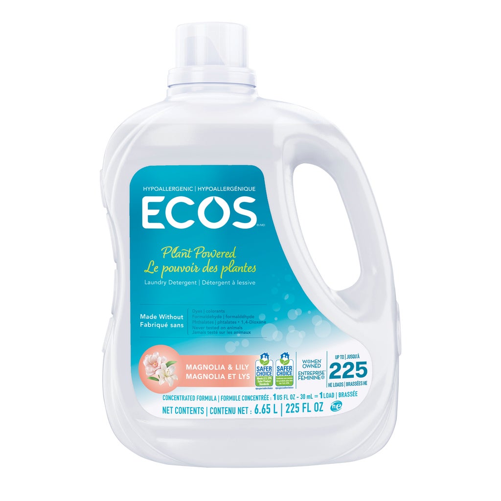 Ecos Laundry Detergent, Magnolia and Lily, 225 Washloads | Costco