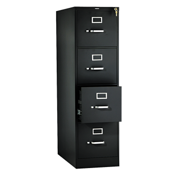HON 310 Series Vertical 4-Drawer File Cabinet, Full-Suspension