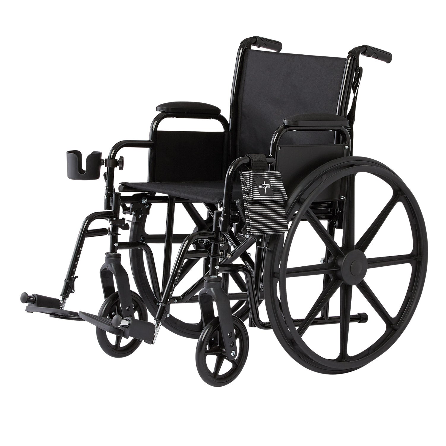 Mobility Plus Wheelchair by Medline, Black Frame | Costco