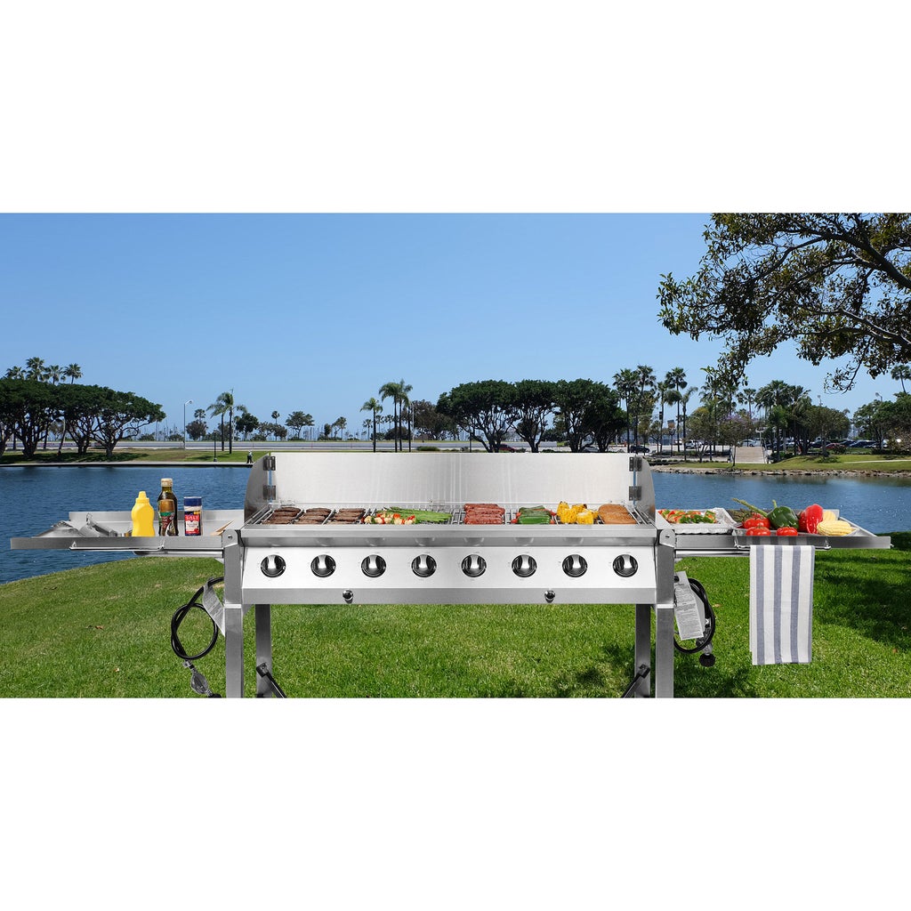 NXR Stainless Steel 8-burner Event Grill | Costco